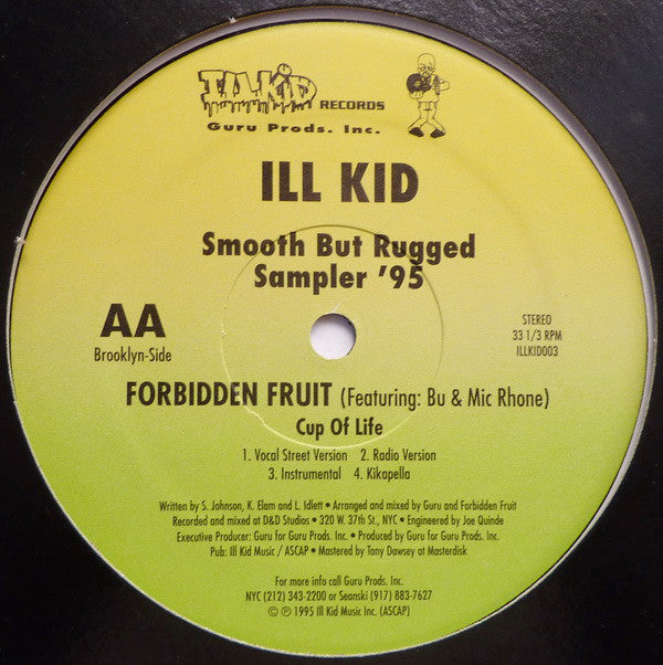 Baybe / Fabbiden : Ill Kid - Smooth But Rugged Sampler '95 (12", Smplr)