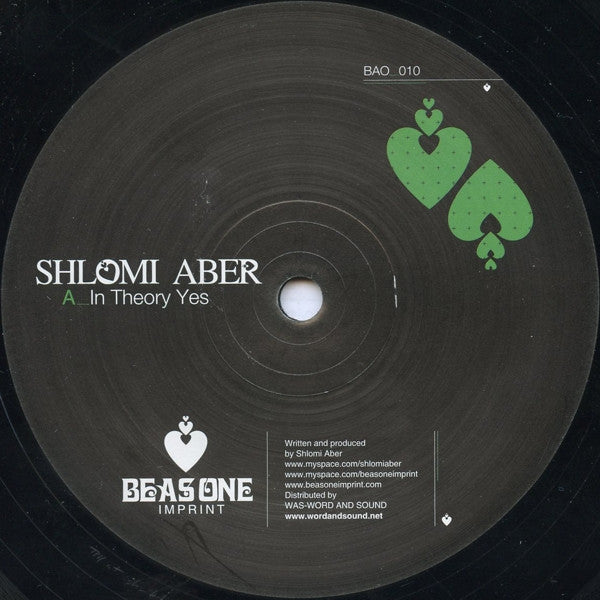 Shlomi Aber : In Theory Yes / Efrat (12")