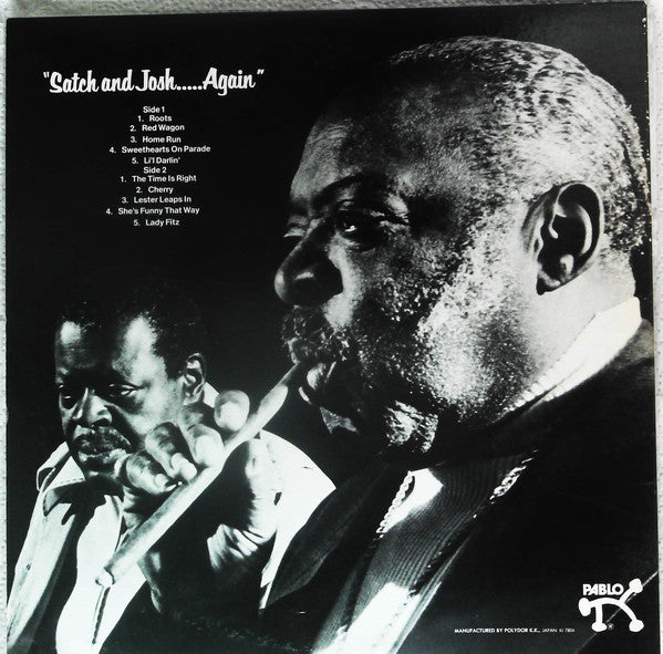 Oscar Peterson and Count Basie : Satch And Josh.....Again (LP, Album, Gat)