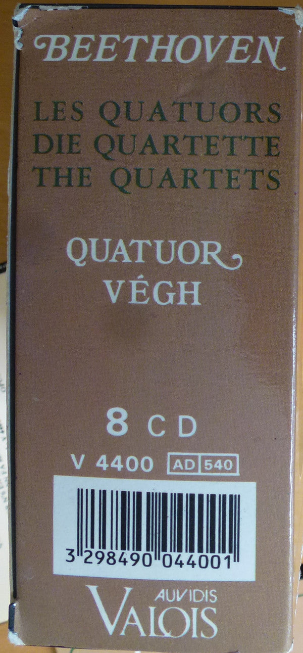 Ludwig van Beethoven, Quatuor Végh : Les Quatuors = Die Quartette = The Quartets (8xCD, Comp + Box)