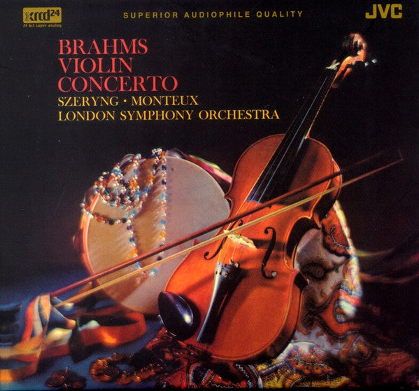 Johannes Brahms, Henryk Szeryng ∙ Pierre Monteux, The London Symphony Orchestra : Violin Concerto (XRCD, RE, RM)