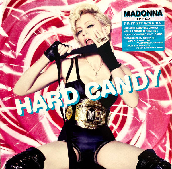 Madonna : Hard Candy (Album + LP, RP, Whi + LP, RP, Whi + 12", Bla + CD,)