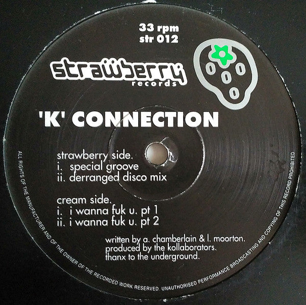 'K' Connection : Special Groove (12")