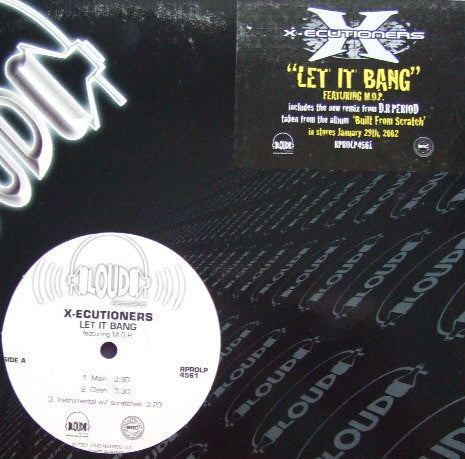 The X-Ecutioners Feat. M.O.P. : Let It Bang (12", Promo)