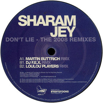 Sharam Jey : Classic Editions Vol. 2 - Don't Lie - The 2008 Remixes (12")