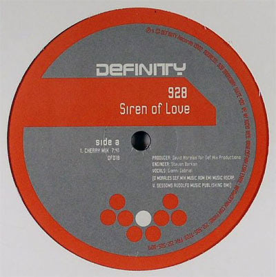 928 : Siren Of Love (12")