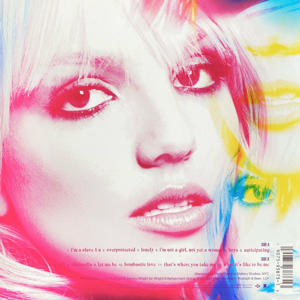 Britney Spears : Britney (LP, Album, Ltd, RE, Yel)