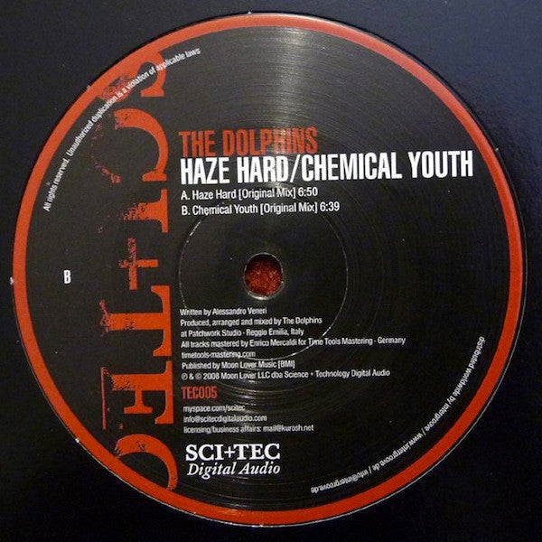 The Dolphins : Haze Hard / Chemical Youth (12")