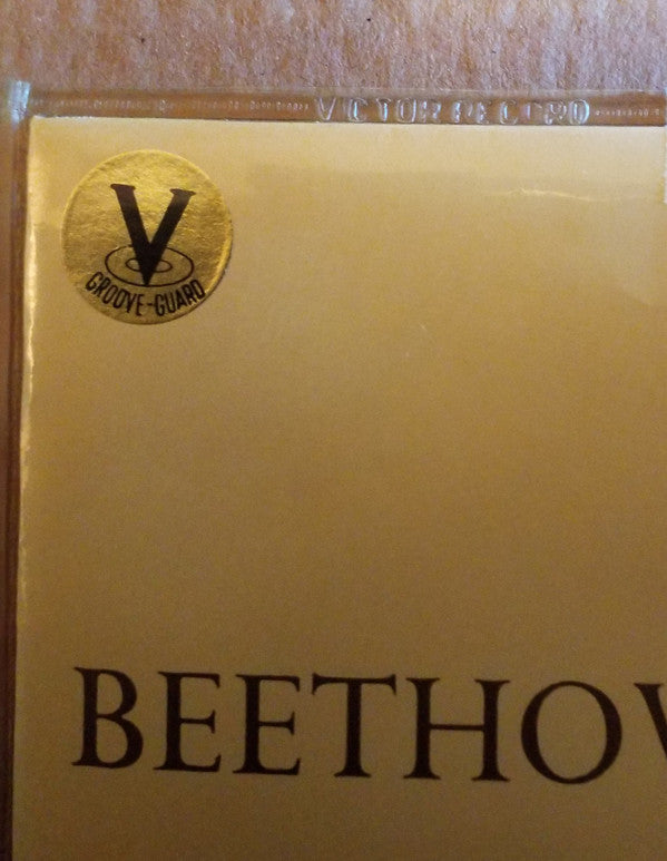 Ludwig van Beethoven, Jascha Heifetz • Charles Munch, Boston Symphony Orchestra : Violin Concerto (In D) (LP, Album, Mono)