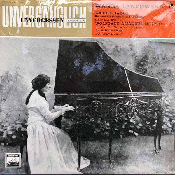 Wanda Landowska, Joseph Haydn, Wolfgang Amadeus Mozart : II (LP, Mono)