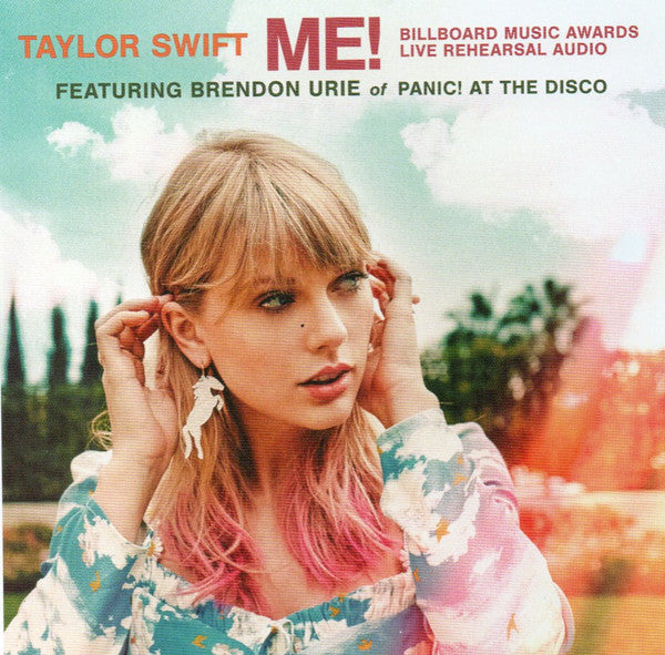 Taylor Swift Featuring Brendon Urie : Me! (Billboard Music Awards Live Rehearsal Audio) (CD, Single, Ltd)