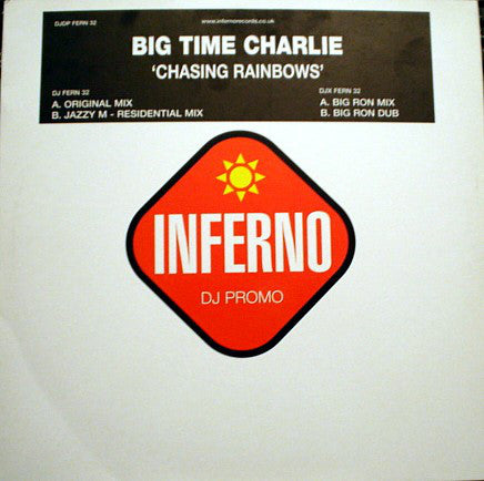 Big Time Charlie : Chasing Rainbows (2x12")