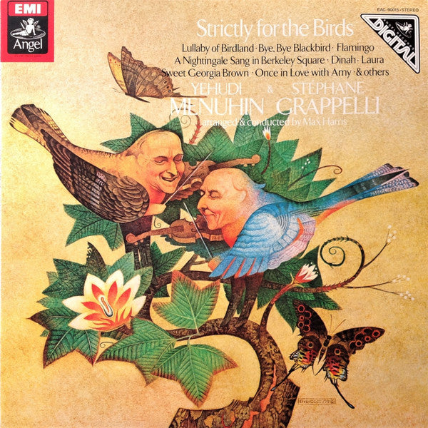 Yehudi Menuhin & Stéphane Grappelli = Yehudi Menuhin & Stéphane Grappelli : Strictly For The Birds = 鳥類譜 (LP, Album)