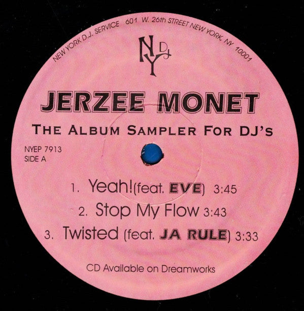 Jerzee Monét : Love & War Album Sampler (12", Smplr)