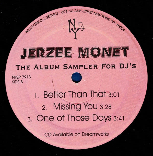 Jerzee Monét : Love & War Album Sampler (12", Smplr)