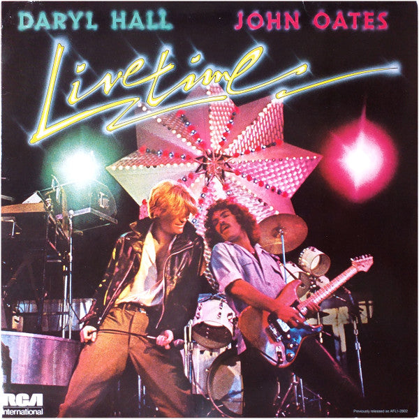 Daryl Hall & John Oates : Livetime (LP, Album, RE)