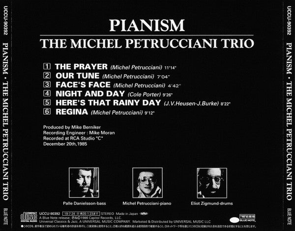 The Michel Petrucciani Trio : Pianism (CD, Album, RE, SHM)