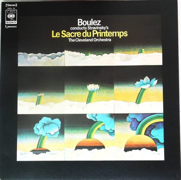 Igor Stravinsky - Pierre Boulez, The Cleveland Orchestra : Le Sacre Du Printemps (LP, Gat)