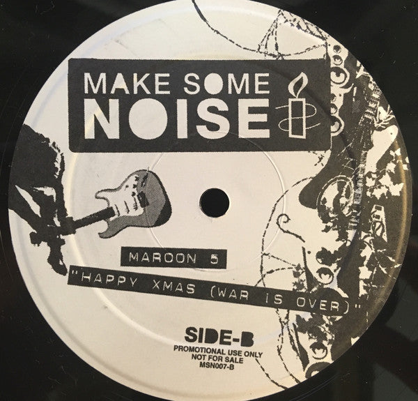 Black Eyed Peas / Maroon 5 : Power To The People / Happy Xmas (War Is Over) (12", Promo)