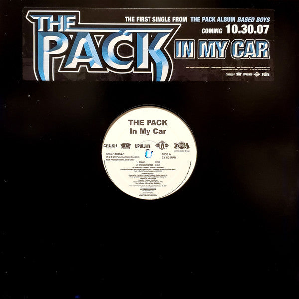 The Pack (2) : In My Car (12", Single, Promo)