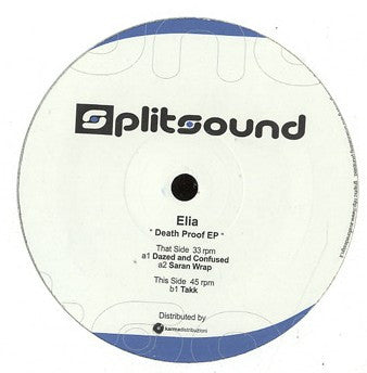 Elia : Death Proof EP (12", EP)