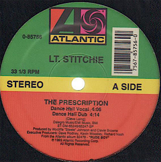 Lieutenant Stitchie : The Prescription (12")