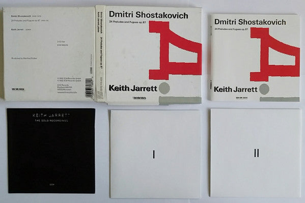 Dmitri Shostakovich - Keith Jarrett : 24 Preludes And Fugues Op. 87 (2xCD, Album, RE + Box)