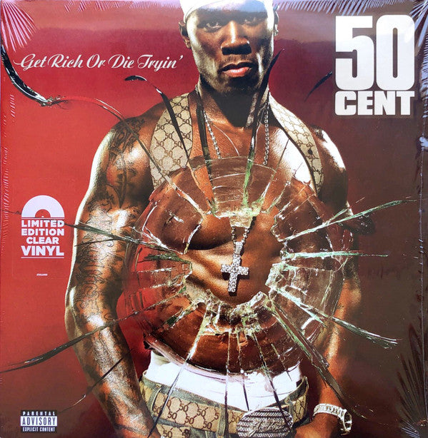 50 Cent : Get Rich Or Die Tryin' (2xLP, Album, Cle)