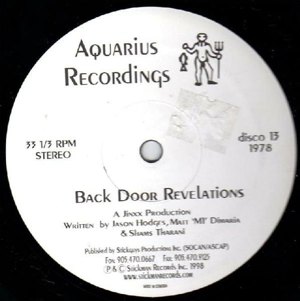 Back Door Revelations : Back Door Revelations (12")