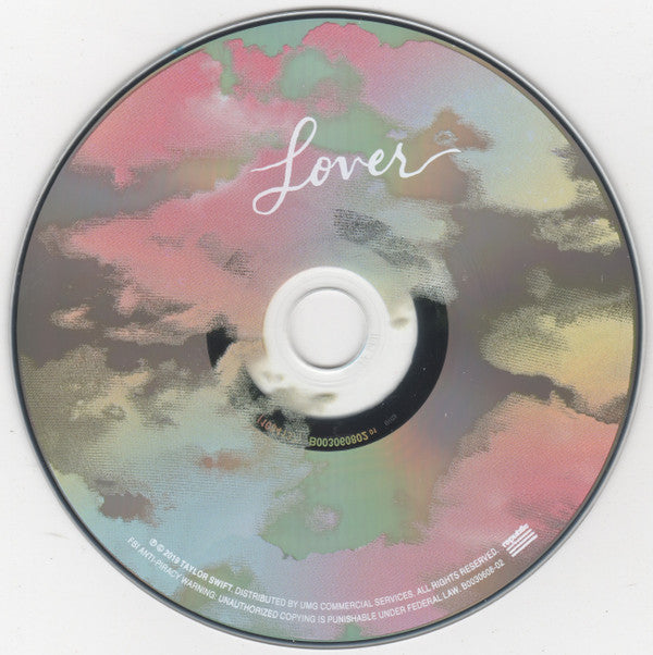 Taylor Swift : Lover (CD, Album, Dlx, Tar)