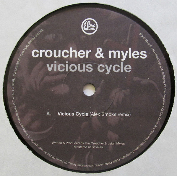 Iain Croucher & Leigh Myles : Vicious Cycle (12")