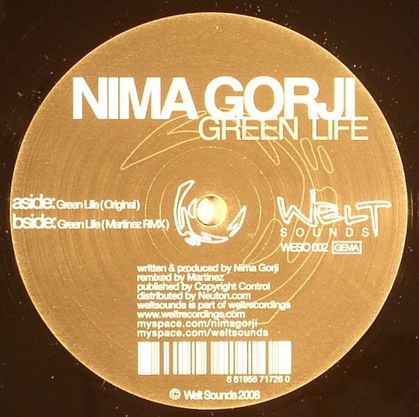 Nima Gorji : Green Life (12")