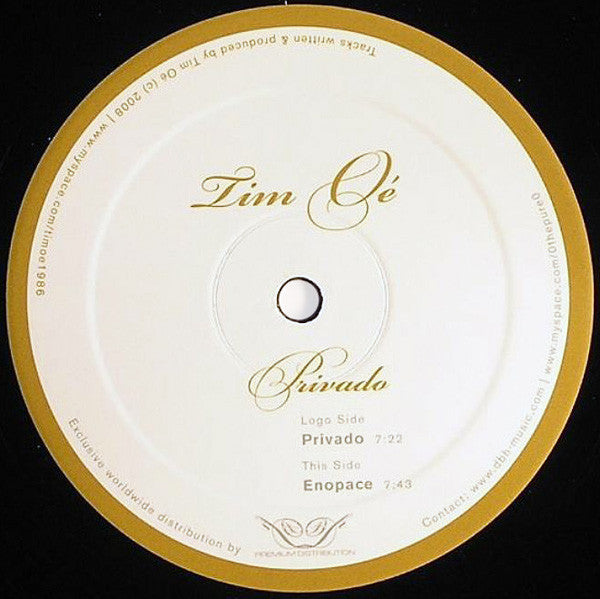 Tim Oé : Privado (12")