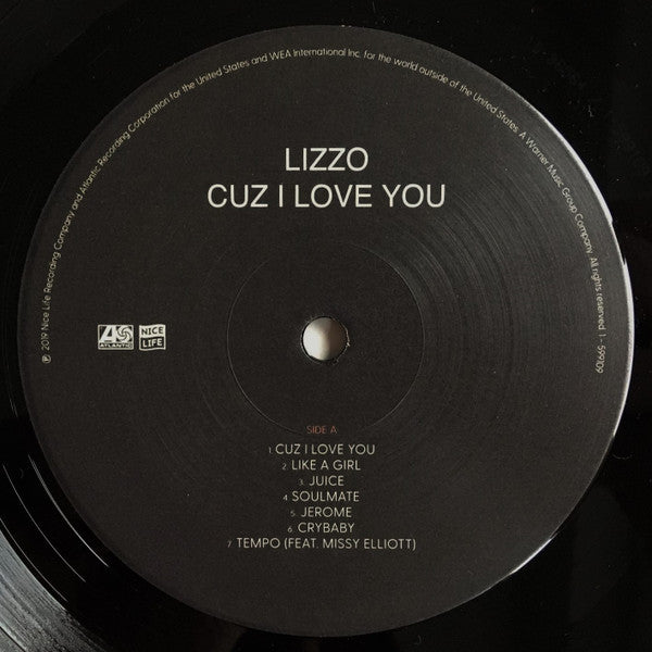 Lizzo : Cuz I Love You (LP, Album)