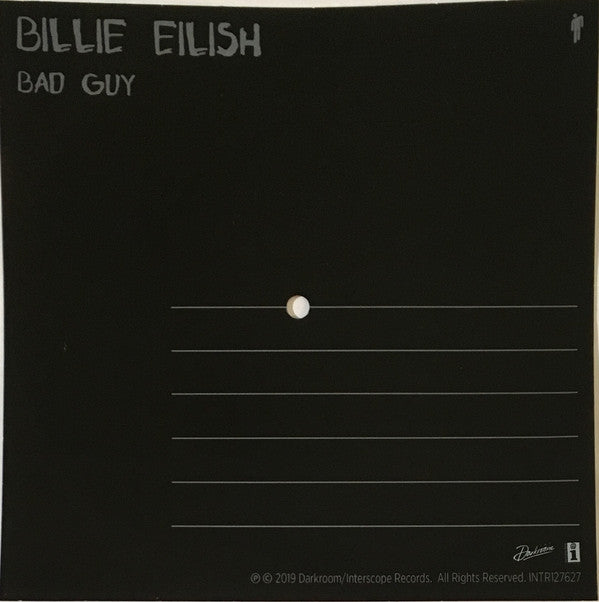 Billie Eilish : Bad Guy (Flexi, 7", S/Sided)