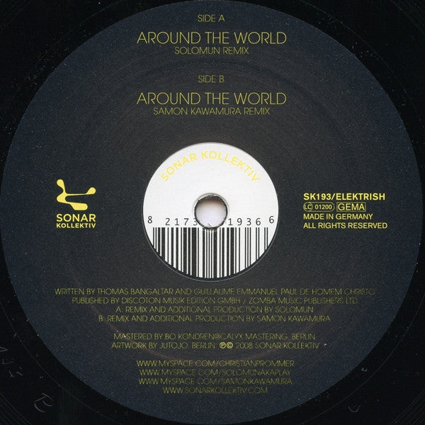 Christian Prommer's Drumlesson : Around The World / Remixes (12")