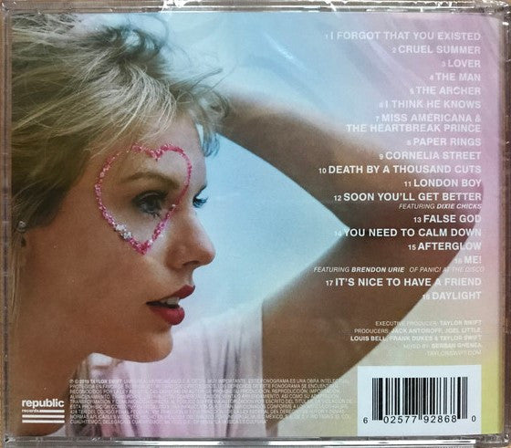 Taylor Swift : Lover (CD, Album)