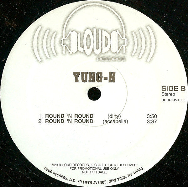 Yung-N : Round 'N Round (12", Promo)