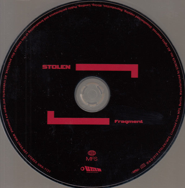 秘密行动 : Fragment (CD, Album, P/Mixed, S/Edition)