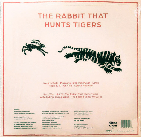 YĪN YĪN : The Rabbit That Hunts Tigers (LP, Album)