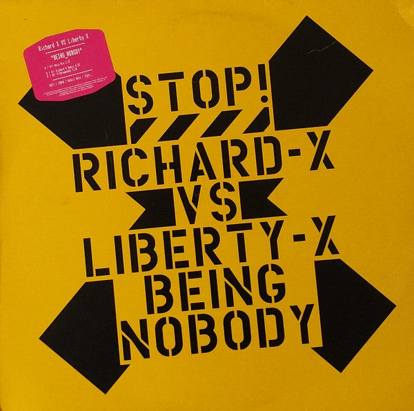 Richard X Vs Liberty X : Being_Nobody (12", Single)