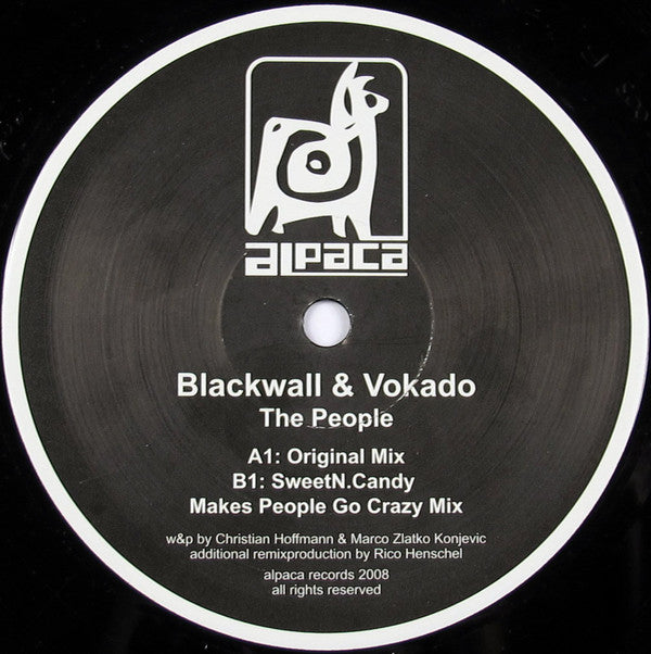 Blackwall & Toni Vokado : The People (12")