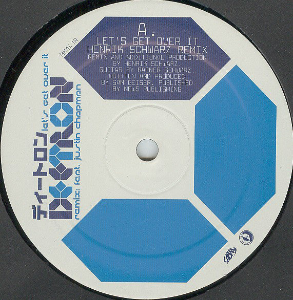 Deetron Feat. Justin Chapman : Let's Get Over It Remix (12")