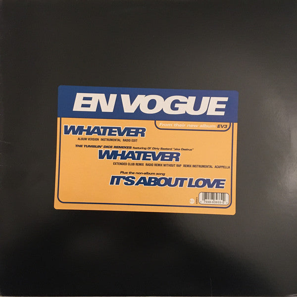 En Vogue : Whatever (12")