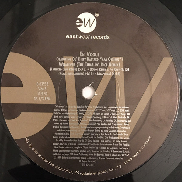 En Vogue : Whatever (12")