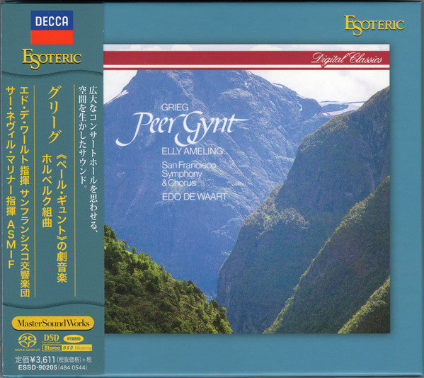 Edvard Grieg, Elly Ameling, The San Francisco Symphony Orchestra And San Francisco Symphony Chorus, Edo de Waart : Peer Gynt (SACD, Hybrid, Comp, RE, RM)