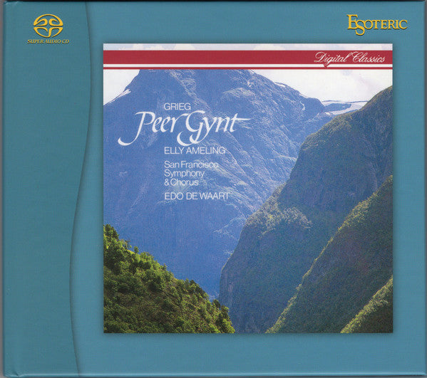 Edvard Grieg, Elly Ameling, The San Francisco Symphony Orchestra And San Francisco Symphony Chorus, Edo de Waart : Peer Gynt (SACD, Hybrid, Comp, RE, RM)