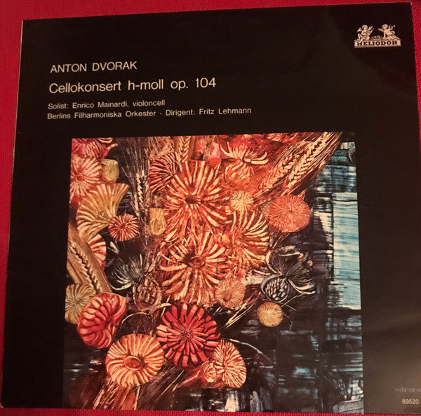 Antonín Dvořák, Enrico Mainardi, Fritz Lehmann, Berliner Philharmoniker : Cellokonsert H-Moll Op. 104 (LP, RE)