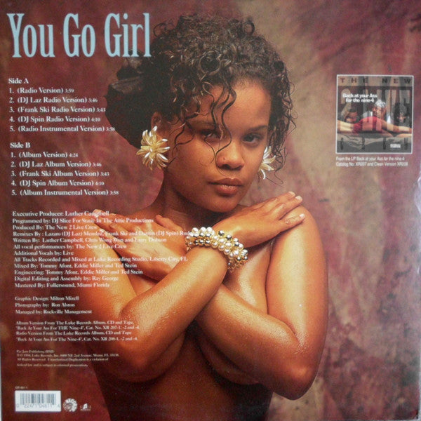 The New 2 Live Crew : You Go Girl (12", Single)