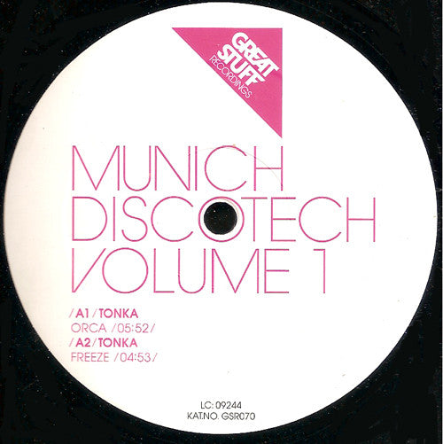 Various : Munich Disco Tech Volume 1 (12")